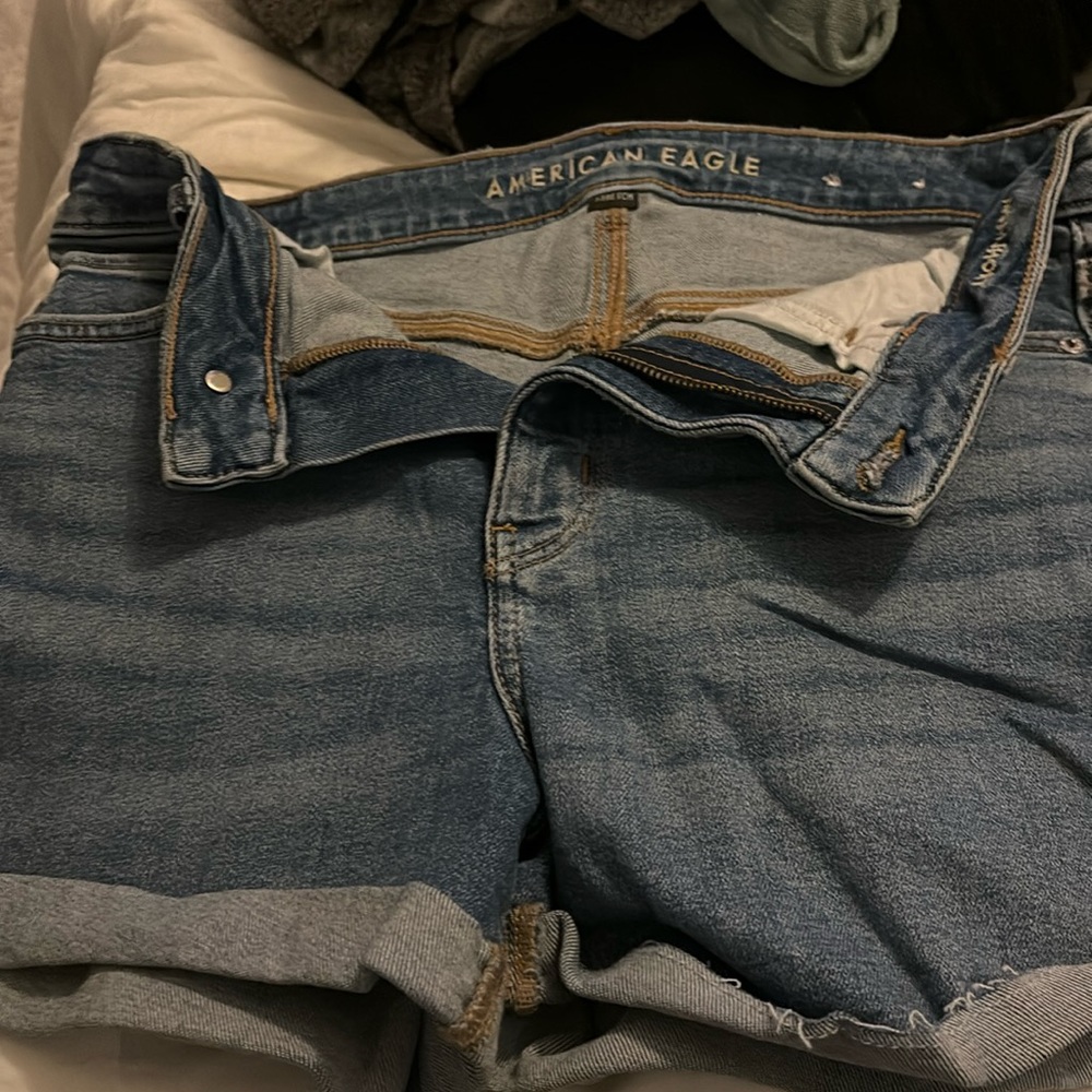 Denim shorts
